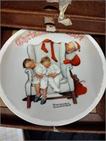 COLLECTOR PLATES LOT / NORMAN ROCKWELL / 8 PCS