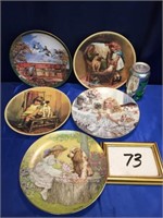 COLLECTOR PLATES / 5 PCS / MISC