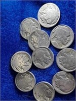 10- 1918 Buffalo Nickels