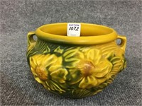 Roseville Dbl Handled Pot-661-4 Inch