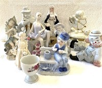 Large groupf of figurines