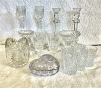 Candle Holders, Mini glasses and more