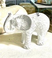 Mexico Pottery WHite Elephant