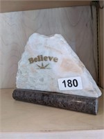 BELIEVE ~ Heavy Granite and Rock
