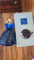 1986 Porcelain Blue Rhapsody Barbie w/box