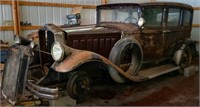 Rare 1929 Pierce Arrow Sedan - Barn Find!