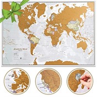 Scratch The World ® Travel Map - Scratch Off World