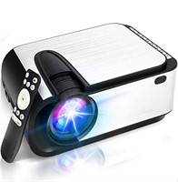 Mini Projector, [2021 Upgraded] 5500 Lumen Video P