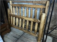 Log Bed Frame-possible queen