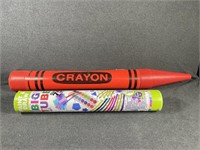 Large Crayola Crayon, Painting/Drawing Kit