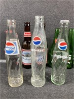 Foreign Soda Bottles, Alaska Beer Bottles
