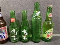 Foreign Soda Bottles, Alaska Beer Bottles