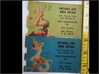 LOT OF TWO VINTAGE CALENDAR PIN UPS