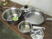 3 Cooking pans