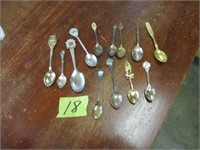 13 Collector spoons