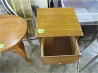 Telephone stand (solid wood) Good cond