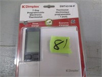 Dimplex 7 day Electronic thermostat (new)