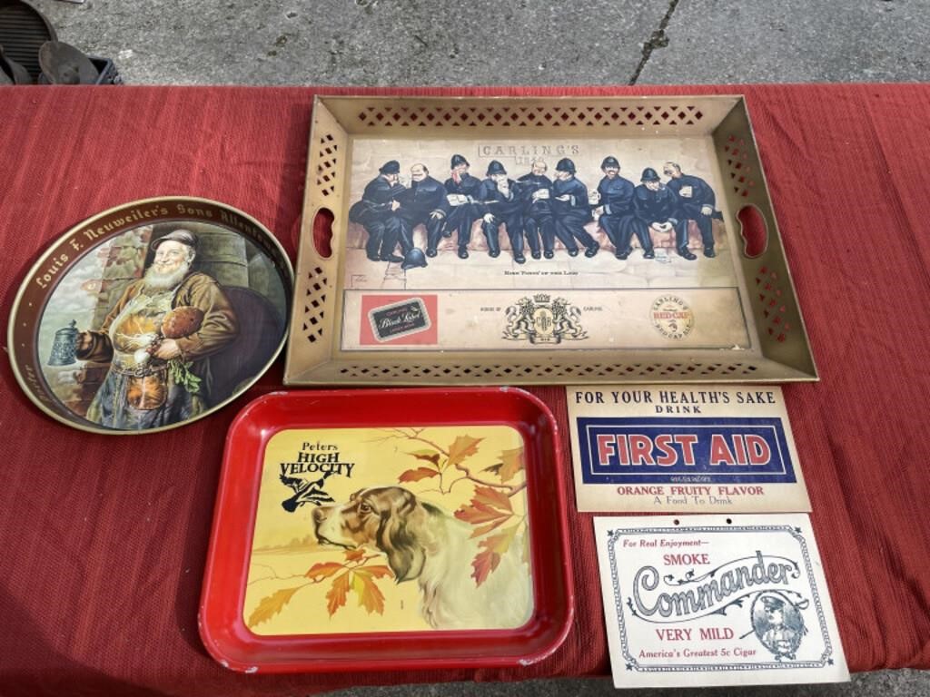 Antique Signs and Gas/Oil collectibles Online Auction
