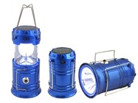 2 - LANTERN-SOLAR POWER WITH FLASHLIGHT