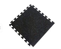 EZ Flex Interlocking Rubber Floor Side Tiles 4pk