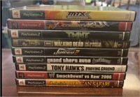 PLAYSTATION 2 GAME LOT