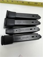 4- 40 Cal. Mags