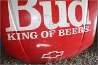 Bud King Of Beers Race Car Hood