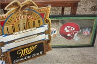 Beer Sign and Mirror