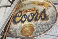 2 Coors Signs