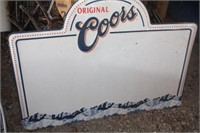 2 Coors Signs