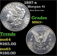 1897-s Morgan Dollar 1 Grades Select+ Unc