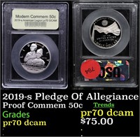 Proof . 2019-s Pledge Of Allegiance Modern Commem