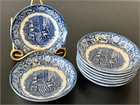8 Liberty Blue by STAFFORDSHIRE Fruit bowl