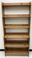 IKEA Six-Shelf Pine Bookshelf