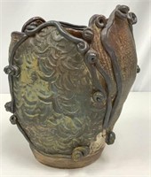 Pottery Vase, Unsigned