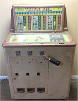 1940s Bally’s Triple Bell Slot Machine, Powers On