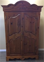 3 DRAWER RUSTIC ARMOIRE