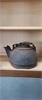 vintage Wagner Ware cast iron teapot