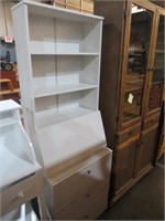 3 DRAWER DROPDOWN FRONT STORAGE/BOOKCASE CABINET