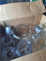 Box old jars