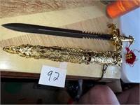 GREAT ASIAN SWORD WITH SHEATH