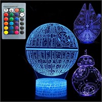 3D Star Wars Illusion Lamp