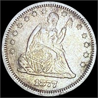 1877-S Seated Liberty Quarter CLOSELY