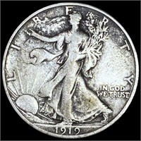 1919-S Walking Liberty Half Dollar UNCIRCULATED
