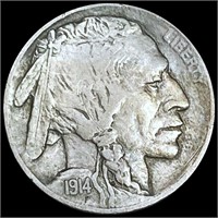 1914-S Buffalo Nickel LIGHTLY CIRCULATED