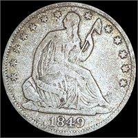 1849-O Seated Liberty Half Dollar NICELY