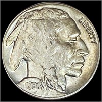 1934-D Buffalo Nickel ABOUT UNCIRCULATED