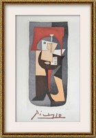 Pablo Picasso- Lithograph on Arches Paper "Guitare