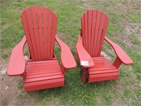 Pair of Nice Adirondack Chairs