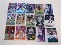 LOT OF 15 NUMBERED FOOTBALL CARDS